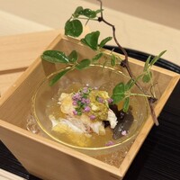 祇園 華舞 - 先付けは毛蟹