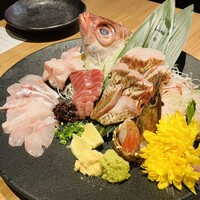 のどぐろ専門 銀座 中俣 - 造身　のど黒の姿造り