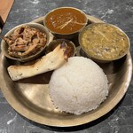 ロイヤルケバブ ナンカレー - ターリ（2025/7/26）