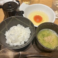 喜鈴 - 〆の卵かけご飯