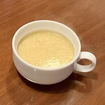 楽山 - 楽山お任せコース3,850円コーンスープ