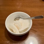 楽山 - 楽山お任せコース3,850円ライチのシャーベット