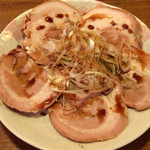 麺通 - おつまみちゃーしゅー 350円