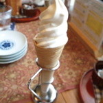 キジマ - ソフトクリーム♪コーンがおいしい！