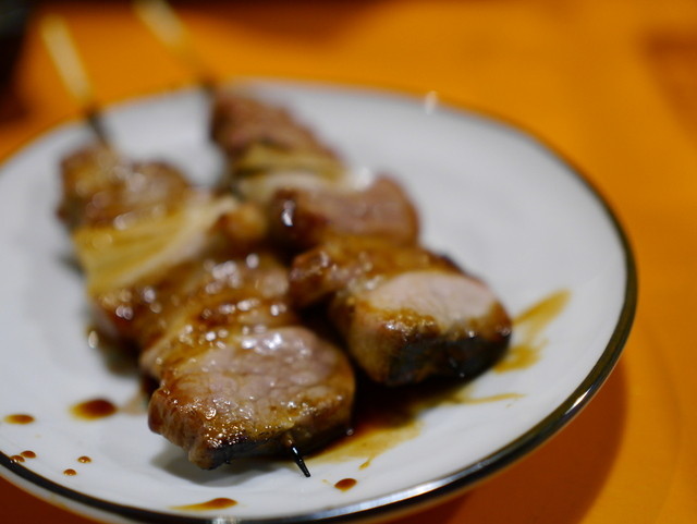 精肉豚ロース二串