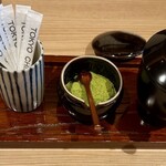 東京竹葉亭 - 抹茶塩