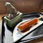 花善 - 味噌付けきりたんぽです。（2025年7月）