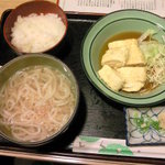 うどん家 - 出し巻き玉子定食