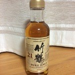 【2014年09月】竹鶴21年＠2,851円／180㎖、買っちゃった(^^ゞ