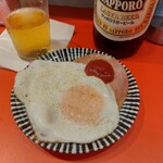 元町ふくおか屋 - ハムエッグ