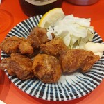 元町ふくおか屋 - 豚のから揚げ、ウマイがちょっと固い