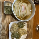 手打ちうどん 上を向いて - 