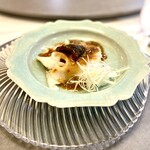 館山美食倶楽部 - ◇鱼香翅参  焼きフカヒレと干しナマコ と赤茄子の酸辣煮込み