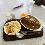 喫茶アイガー - 料理写真:カツカレー　８５０円