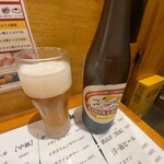 粉もん屋 八 - ドリンク写真:瓶ビール