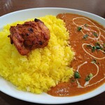 ナンハウス - ティッカキーマライスセット