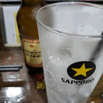 もつ焼き よう山 - 赤ホッピー＆シャリキンで開始さー