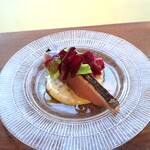 Hachihare - 三河湾 鰆　茄子　ビーツ