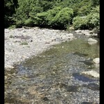 みたらしだんご こづち - 近くの川　めちゃキレイ