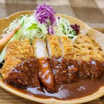 洋食キッチン ツカダ - キッチンツカダのデミカツ御膳