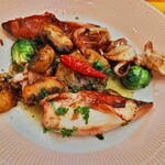 ビストロ マキムシ - 白イカ アンチョビ ソテー1,600円