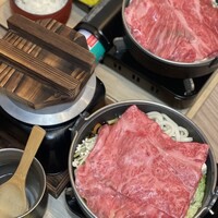 黄金出汁しゃぶと江戸前寿司 肉のあさつ 梅田お初天神店 - 