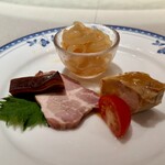 中国料理 天壇 - 前菜（三種）