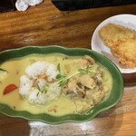 スカスカ - ランチ　ココナッツカレー　¥1,100