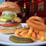 ブラザーズ 人形町本店 - アボカドチーズバーガー　サワークリームトッピング