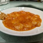 中国料理 天壇 - 海老のチリソース煮込み
