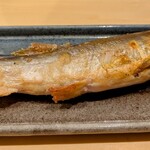 肴と鯛そば 貴 - 鮎塩焼き