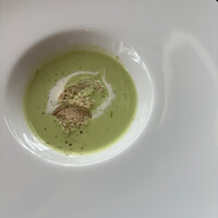 IL PINOLO 梅田 - 枝豆のスープ