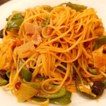 PiA - 黒ニンニクスパゲッティー