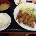 まんまどんな - メガピリ辛みそ豚定食