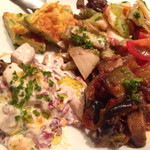 ホスタリア エル・カンピドイオ - ホスタリア風アンティパスト・カルチョーフィが美味しかった