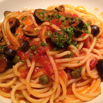 ホスタリア エル・カンピドイオ - スパゲティ・プッタネスカ