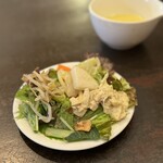 ぱぱばーぐまますいーつ - サラダ1