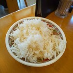 インディアン・レストラン　ロタ - ライスのおかわり