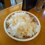 インディアン・レストラン　ロタ - ライスのおかわり