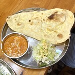 Indian KABAB - 南印度咖哩套餐（奶油雞）