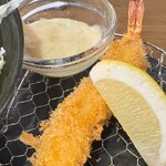 とんかつ sawa - 追加エビフライ(\350)