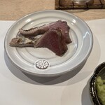 豊鮨 - カツオの燻製