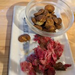 肉のウヱキ - 前菜2種盛り