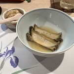 豊鮨 - あわびと肝ご飯