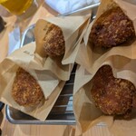 肉のウヱキ - 名物ウヱキのメンチカツ