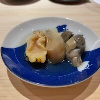 鮨 西崎 - バイ貝