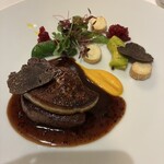ポンドールイノ - 羊がだめなので　牛肉フォアグラトリュフ
