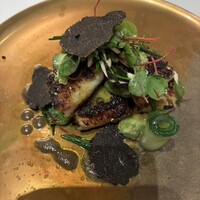 ポンドールイノ - 牡蠣がダメなので代わりの　鰻とトリュフ