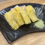 酒場アカボシ - とうもろこしの天ぷら