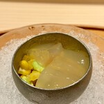 鮨 野儀 - 夏の冷製野菜